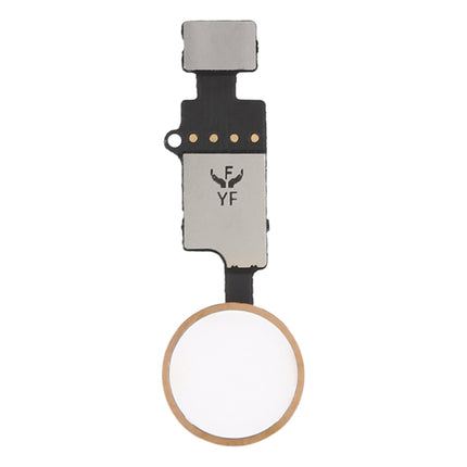 Home Button (3rd ) with Flex Cable for iPhone 8 Plus / 7 Plus / 8 / 7 (Gold)-garmade.com