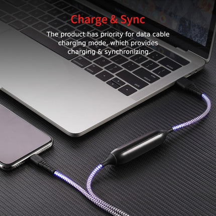 ROCK 1.2m 2.1A TPE + Nylon Braided USB to 8 Pin Data Sync Charge Cable For iPhone 11 Pro Max / iPhone 11 Pro / iPhone 11 / iPhone XR / iPhone XS MAX / iPhone X & XS / iPhone 8 & 8 Plus / iPhone 7 & 7 Plus (Black)-garmade.com