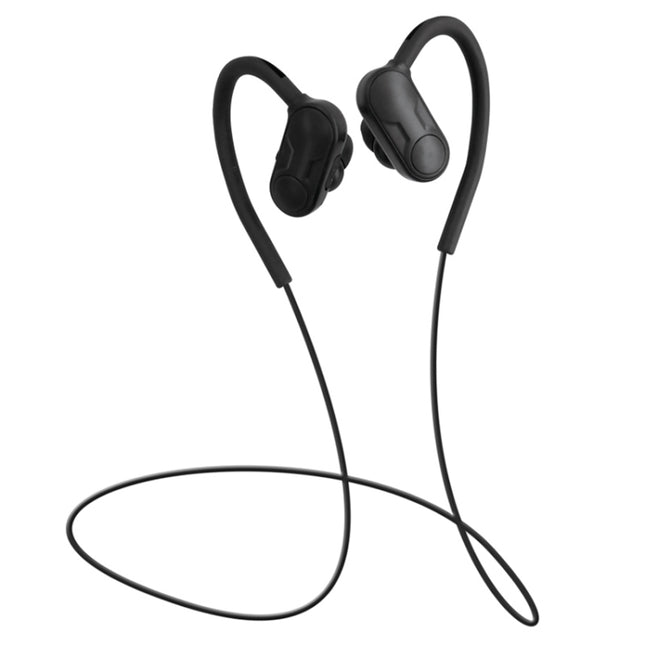 BTH-Y9 Ultra-light Ear-hook Wireless V4.1 Bluetooth Earphones with Mic(Black)-garmade.com