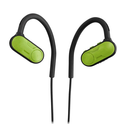 BTH-Y9 Ultra-light Ear-hook Wireless V4.1 Bluetooth Earphones with Mic(Green)-garmade.com