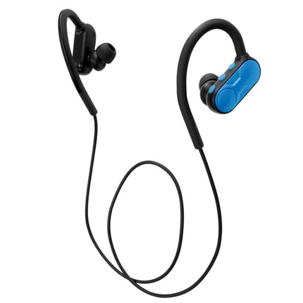 BTH-Y9 Ultra-light Ear-hook Wireless V4.1 Bluetooth Earphones with Mic(Blue)-garmade.com