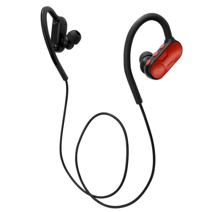 BTH-Y9 Ultra-light Ear-hook Wireless V4.1 Bluetooth Earphones with Mic(Red)-garmade.com