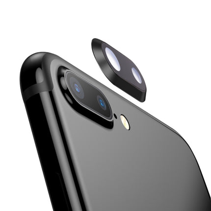 Rear Camera Lens Ring for iPhone 8 Plus (Black)-garmade.com