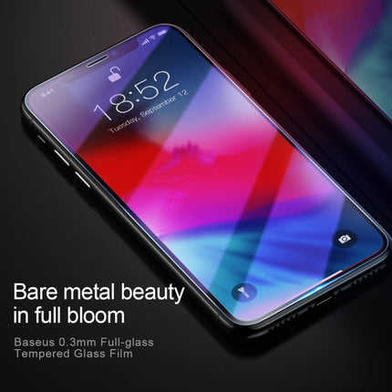 Baseus 0.3mm Anti Blue-ray Tempered Glass Film for iPhone 11 Pro Max / XS Max(Transparent)-garmade.com