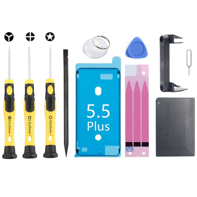 JIAFA JF-8158 11 in 1 Battery Repair Tool Set for iPhone 8 Plus-garmade.com