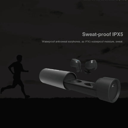 Universe XHH-ES62 IPX5 Waterproof Noise Cancelling Earbuds Sports Wireless Bluetooth V4.2 Headset with Charging Case, For iPhone, Samsung, Huawei, Xiaomi, HTC and Other Smartphones(Green)-garmade.com