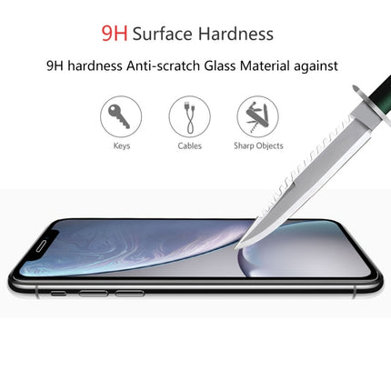 2 PCS ENKAY Hat-Prince 0.26mm 9H 2.5D Tempered Glass Film for iPhone XR-garmade.com