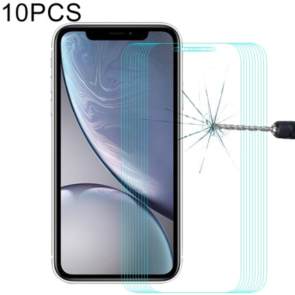 10 PCS ENKAY Hat-Prince 0.26mm 9H 2.5D Tempered Glass Film for iPhone XR-garmade.com