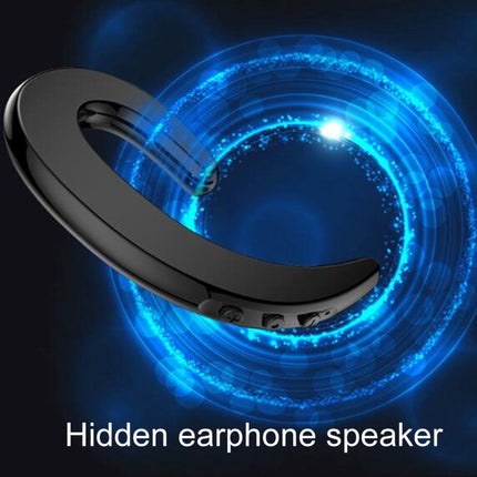 B18 Bone Conduction Bluetooth V4.1 Sports Headphone Earhook Headset, For iPhone, Samsung, Huawei, Xiaomi, HTC and Other Smart Phones or Other Bluetooth Audio Devices(Black)-garmade.com