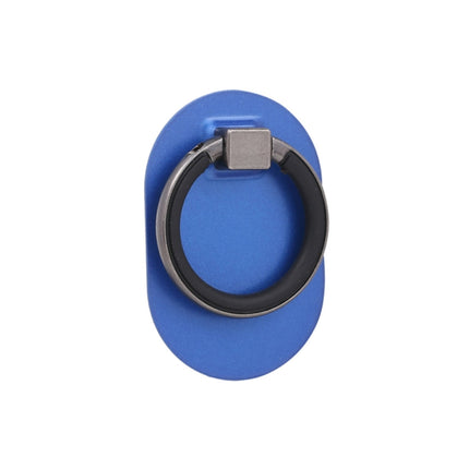 Universal Phone Adhesive Metal Plate 360 Degree Rotation Stand Finger Grip Ring Holder(Blue)-garmade.com
