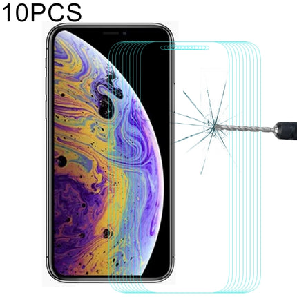 10 PCS ENKAY Hat-Prince 0.26mm 9H 2.5D Tempered Glass Film for iPhone 11 Pro / XS / X-garmade.com