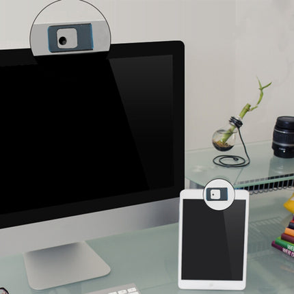 Universal Ultra-thin Design WebCam Shutter Slider Camera Cover Privacy Sticker, For Laptop, iPad, PC, Tablet, Cell Phones(Black)-garmade.com
