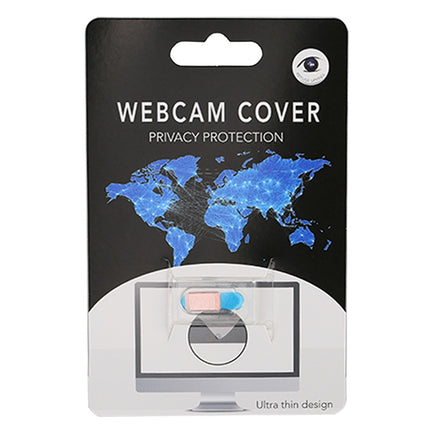 Universal Ultra-thin Design WebCam Shutter Slider Camera Cover Privacy Sticker, For Laptop, iPad, PC, Tablet, Cell Phones(Rose Gold)-garmade.com
