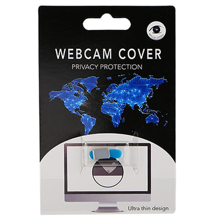 Universal Ultra-thin Design WebCam Shutter Slider Camera Cover Privacy Sticker, For Laptop, iPad, PC, Tablet, Cell Phones(Silver)-garmade.com