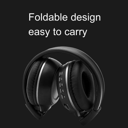 ZEALOT B570 Stereo Wired Wireless Bluetooth Subwoofer Headset with LED Color Screen Design & HD Microphone & FM, For Mobile Phones & Tablets & Laptops, Support 32GB TF Card Maximum(Grey)-garmade.com