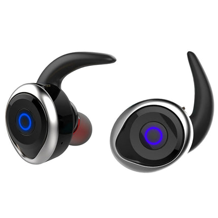 AWEI T1 Sports Headset IPX4 Waterproof Wireless Bluetooth V4.2 Stereo Earphone, Support TWS(Silver)-garmade.com