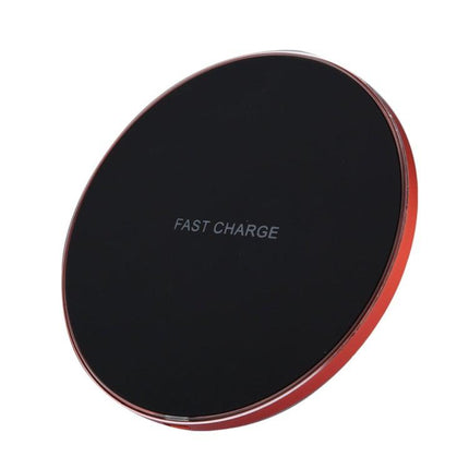 Q21 Fast Charging Wireless Charger Station with Indicator Light(Red)-garmade.com