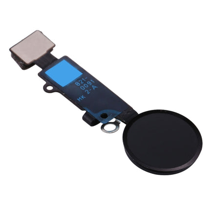 Home Button Flex Cable, Not Supporting Fingerprint Identification for iPhone 8 Plus (Black)-garmade.com