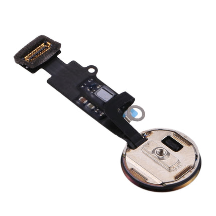 Home Button Flex Cable, Not Supporting Fingerprint Identification for iPhone 8 Plus (Black)-garmade.com