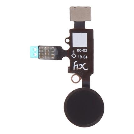 New Design Home Button (2 nd ) with Flex Cable for iPhone 8 Plus / 7 Plus / 8 / 7(Black)-garmade.com