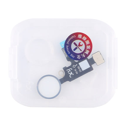 New Design Home Button (2 nd ) with Flex Cable for iPhone 8 Plus / 7 Plus / 8 / 7(Silver)-garmade.com