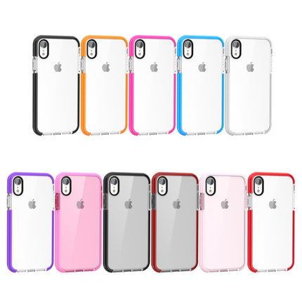 Highly Transparent Soft TPU Case for iPhone X / XS(Red)-garmade.com
