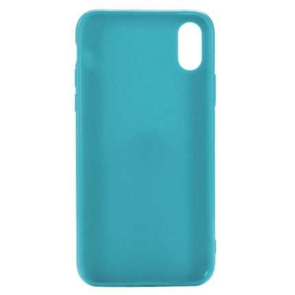 Candy Color TPU Case for iPhone X / XS(Green)-garmade.com