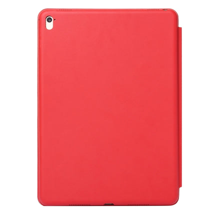 Horizontal Flip Solid Color Leather Case for iPad Pro 11 inch (2018), with Three-folding Holder & Wake-up / Sleep Function (Red)-garmade.com