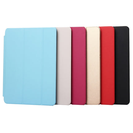 Horizontal Flip Solid Color Leather Case for iPad Pro 12.9 inch (2018), with Three-folding Holder & Wake-up / Sleep Function(Red)-garmade.com
