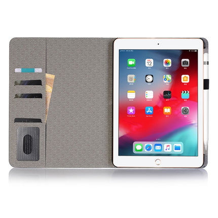 Cross Texture Horizontal Flip PU Leather Case for iPad Pro 12.9 inch (2018), with Holder & Card Slots & Wallet (Coffee)-garmade.com