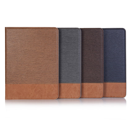 Cross Texture Horizontal Flip PU Leather Case for iPad Pro 12.9 inch (2018), with Holder & Card Slots & Wallet (Coffee)-garmade.com