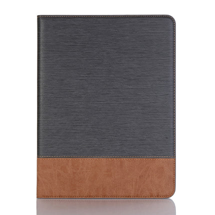 Cross Texture Horizontal Flip PU Leather Case for iPad Pro 12.9 inch (2018), with Holder & Card Slots & Wallet (Grey)-garmade.com