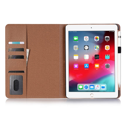Retro Book Style Horizontal Flip PU Leather Case for iPad Pro 12.9 inch (2018), with Holder & Card Slots & Wallet (Black)-garmade.com