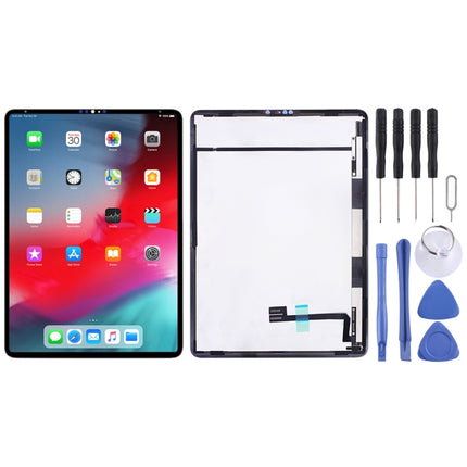 LCD Screen and Digitizer Full Assembly for iPad Pro 12.9 inch (2018) A1876 A2014 A1895 (Black)-garmade.com