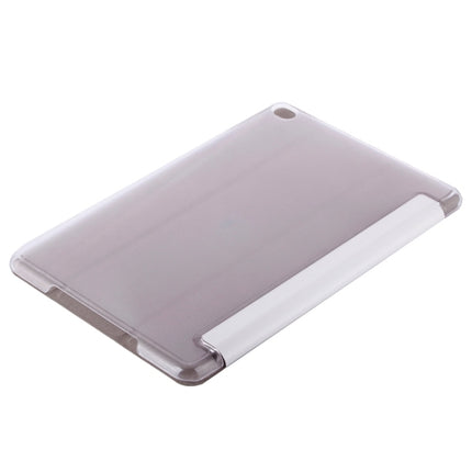 Transformers Style Silk Texture Horizontal Flip Solid Color Leather Case with Holder for iPad Mini 2019 (Silver)-garmade.com