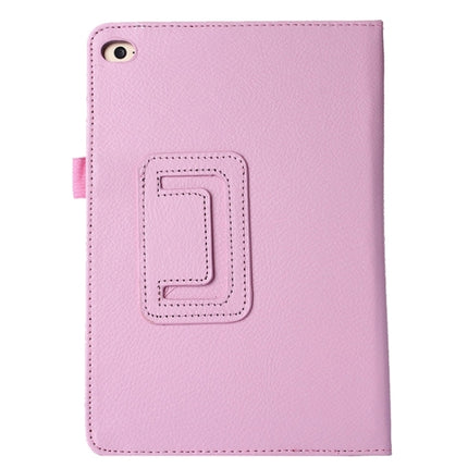 Litchi Texture Horizontal Flip PU Leather Protective Case with Holder for iPad Mini 2019 (Pink)-garmade.com