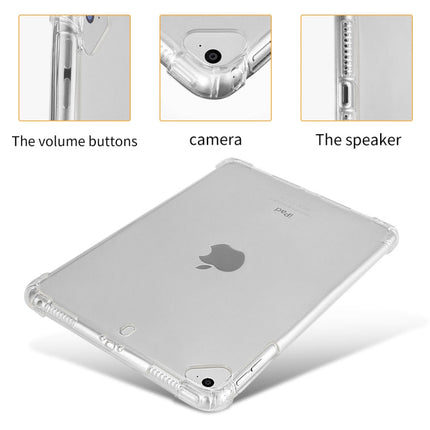 Highly Transparent TPU Full Thicken Corners Shockproof Protective Case for iPad Pro 11 (2018) (Transparent)-garmade.com