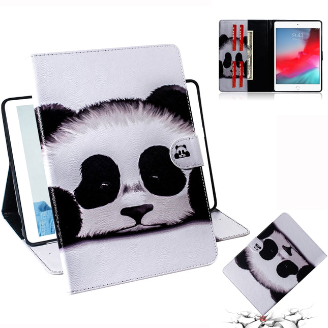 Panda Pattern Horizontal Flip Leather Case for iPad Mini (2019) / 4 / 3 / 2 / 1, with Holder & Card Slot & Wallet-garmade.com