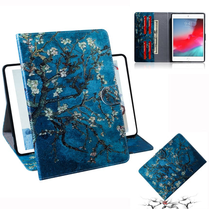 Apricot Blossom Pattern Horizontal Flip Leather Case for iPad Mini (2019) / 4 / 3 / 2 / 1, with Holder & Card Slot & Wallet-garmade.com