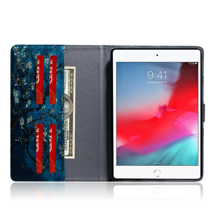 Apricot Blossom Pattern Horizontal Flip Leather Case for iPad Mini (2019) / 4 / 3 / 2 / 1, with Holder & Card Slot & Wallet-garmade.com