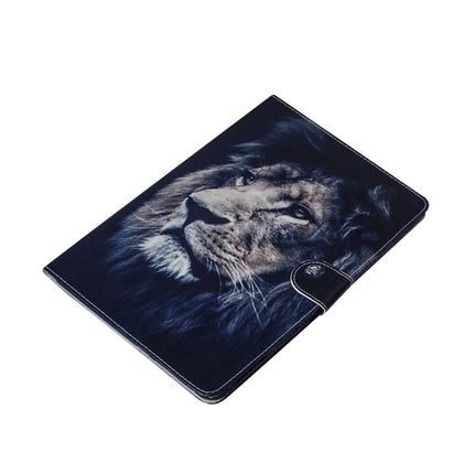 Lion Pattern Horizontal Flip Leather Case for iPad Mini (2019) / 4 / 3 / 2 / 1, with Holder & Card Slot & Wallet-garmade.com