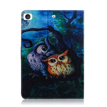 Oil Owl Pattern Horizontal Flip Leather Case for iPad Mini (2019) / 4 / 3 / 2 / 1, with Holder & Card Slot & Wallet-garmade.com