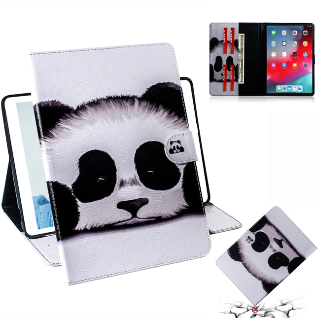 Panda Pattern Horizontal Flip Leather Case for iPad Pro 11 inch (2018), with Holder & Card Slot & Wallet-garmade.com