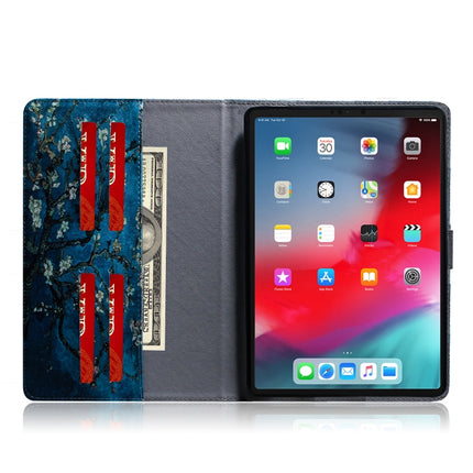 Apricot Blossom Pattern Horizontal Flip Leather Case for iPad Pro 11 inch (2018), with Holder & Card Slot & Wallet-garmade.com