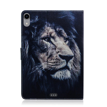 Lion Pattern Horizontal Flip Leather Case for iPad Pro 11 inch (2018), with Holder & Card Slot & Wallet-garmade.com