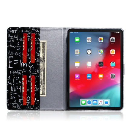 Formula Pattern Horizontal Flip Leather Case for iPad Pro 11 inch (2018), with Holder & Card Slot & Wallet-garmade.com
