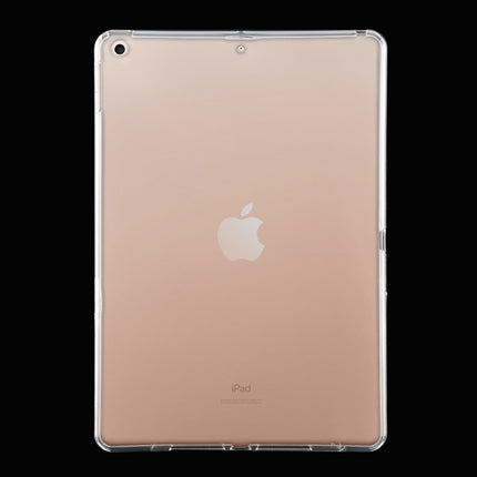 For iPad 10.2 2021 / 2020 / 2019 3mm HD Transparent TPU Soft Protective Case(Transparent)-garmade.com