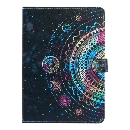 For iPad 11 Pro (2020) Painted Flower Totem Car Line TPU Horizontal Flip Leather Tablet Case with Holder & Card Slot & Sleep / Wake-up Function(Black)-garmade.com