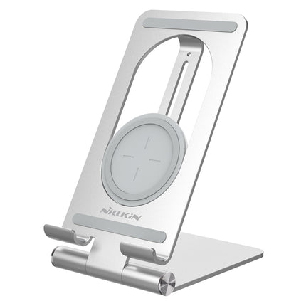 NILLKIN PowerHold Tablet Wireless Charging Stand (Silver)-garmade.com