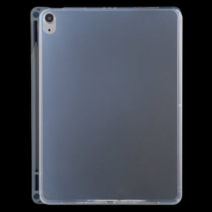 0.75mm Transparent TPU Protective Case with Pen Slot For iPad Air 2022 / 2020 10.9 / iPad Pro 11 2018-garmade.com